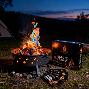 Pó Mágico para Chamas Coloridas para Fogueira, Fogo de Acampamento, Lareira ao Ar Livre, Mágico e para Festas - Product Image 2