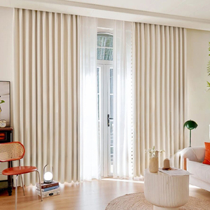 <span class=keywords><strong>Cortinas</strong></span> Térmicas Opacas de Doble Cara con Aspecto de Lino, <span class=keywords><strong>Gruesas</strong></span> y Sólidas, 100% Opacas, <span class=keywords><strong>para</strong></span> Sala de Estar, Dormitorio, Hotel - Tratamientos de Ventanas Opacas - Product Image 1