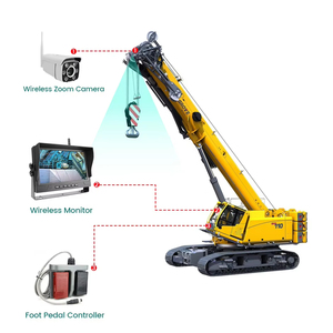 Greenyi <span class=keywords><strong>9</strong></span> "HD IPS DVR Monitor không dây sao lưu máy ảnh 30x zoom 2MP Rear View hệ thống cho Caravan Xe Tải Cẩu tháp - Product Image 3