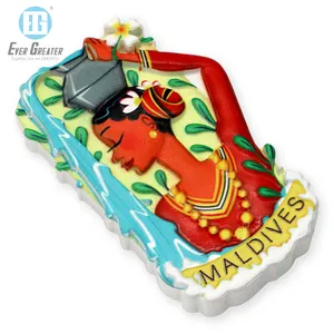 Hot Sale Custom High Quality 2D 3D Resin Fridge Magnet Beautiful City Fridge Magnet Manufacturer