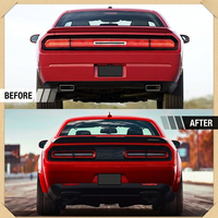 Kit de carrosserie large ou étroite style SRT 2015-2023 pour Dodge Challenger 2008-2014, kit de conversion pour Challenger 2008-2014
