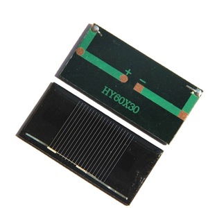 Hy60x30 Flexible <b>Solar</b> <b>Panel</b> 30x60mm Polycrystalline Silicon Small <b>Solar</b> Cell For DIY Projects - Product Image 1