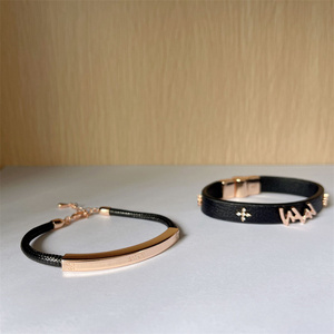 KPOP-Bracelet en alliage de cuir pour enfants errants <span class=keywords><strong>MANIAC</strong></span> World Tour, accessoire de poignet unisexe Han Hyunjin Felix, cadeaux d'anniversaire - Product Image 2