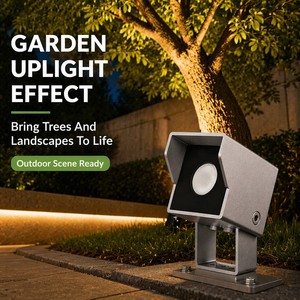 Projecteur LED Carré Miniature Personnalisé Crane 3W Blanc 6W RGBW avec Support en U Épais IP66 Étanche pour Éclairage Mural Extérieur - Product Image 4