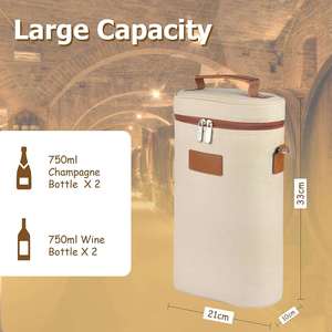 Personalized High Quality Waterproof Best Seller Thermal Bag Cooler Bag Insulated Wine Cooler Bag - Product Image 6