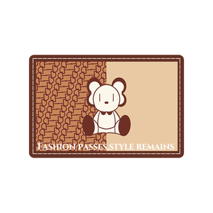 Tappetino <span class=keywords><strong>da</strong></span> <span class=keywords><strong>bagno</strong></span> in gomma Non SlipThin tappeti <span class=keywords><strong>da</strong></span> <span class=keywords><strong>bagno</strong></span> adatti sotto la porta ad asciugatura rapida con superficie in finta pelle scamosciata <span class=keywords><strong>marrone</strong></span> tappetini - Product Image 2