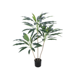 Dense Offre Spéciale meilleur prix Home Decor Arbre Cordyline artificiel multicolore avec pot en plastique pour porche - Product Image 1