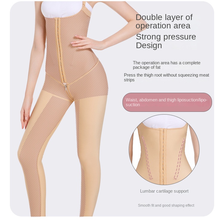 ZOYIAME Wholesale Fajas Colombianas Post Surgery Women Tummy Tuck Reductor BBL Shapewear Adjust Straps Butt Lifter Lipo Bodysuit
