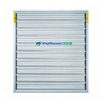Ventilateur d'extraction axial en acier de 54 pouces, type boîte murale, extracteur d'air industriel pour le refroidissement des serres avicoles