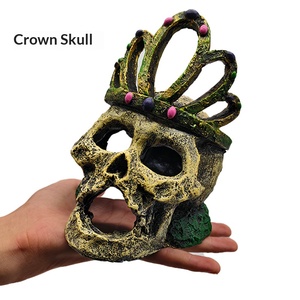 Decoración Ecológica para Sala de Estar: Accesorio de Resina con Calavera de Terror para Acuario, Paisaje, Casa Tibetana o Cueva - Product Image 5