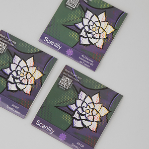 הדפסה מותאמת אישית גיליון הדפסה עצמית דבק ברקוד משתנה qr קוד מדבקה - Product Image 6