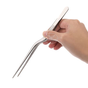 カスタムBBQグリルレストラン多目的バートング調理用ピンセットシェフキッチンサービングトングステンレス鋼製アイスピンセット - Product Image 6