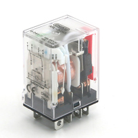Relais industriel haute puissance personnalisé 16A/25A dispositif de tension 1.2W relais industriel sur rail Din haute performance 12 24v