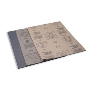 Papel de <span class=keywords><strong>Lija</strong></span> Abrasivo de Carburo de Silicio de Alta Calidad, Resistente al Agua, Grano 60 a 2000, para Uso en Húmedo y Seco - Product Image 3