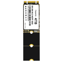 SSD Eksternal M.2 NGFF SATA Panjang Dapat Disesuaikan 2242/2260/2280 Kapasitas 512GB-4TB Kecepatan Baca 501-600MB/s Kecepatan Tulis 401-500MB/s Nirkabel