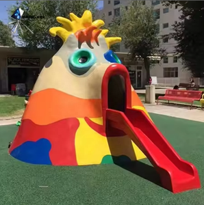 Esculturas de Fibra de Vidrio de Hongo y Oso, Decoración Interactiva para Áreas de Juego Interiores y Exteriores, Divertidas y Seguras para Niños - Product Image 1