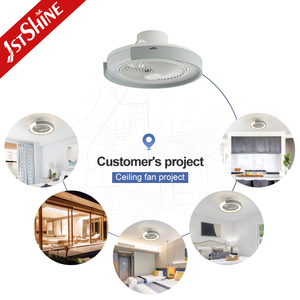 1stshine LED ventilateur <span class=keywords><strong>de</strong></span> plafond intérieur réglable 360 degrés déflecteur <span class=keywords><strong>de</strong></span> vent dimmable ventilateur <span class=keywords><strong>de</strong></span> plafond - Product Image 5