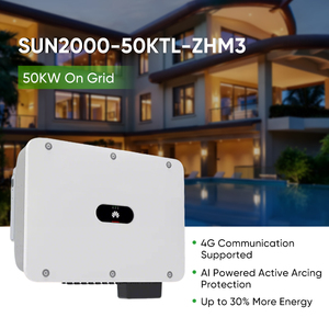 SUN2000-150K-MG0อินเวอร์เตอร์พลังงานแสงอาทิตย์แบบกริด150KW อินเวอร์เตอร์แบบเพียวไซน์เวฟพร้อมชุด MPPT สำหรับใช้ในบ้าน - Product Image 2