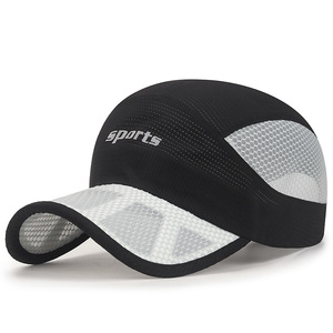 Mùa Hè Phong Cách Mới Nhanh Chóng Làm Khô Du Lịch Mặt Trời Bảo Vệ Hat Thoáng Khí Lưới Bông Vải Leopard rô Ngoài Trời Bóng Chày Mũ - Product Image 4