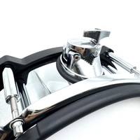 12-inch Electronic Double-zone Steel Three-layer Mesh Surface Is Commonly Used for Electronic Drum Percussion.