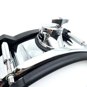 Surface en maille triple couche en acier électronique à double zone de 12 pouces, couramment utilisée pour les percussions électroniques. - Product Image 4