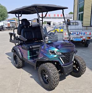 Carrito de Golf Eléctrico de 4 Plazas con Certificación LIGHTGREEN DOT, Motor de 5kw, Batería de Litio, Vehículo Turístico, Autonomía de 70-90 km, 30 km/h - Product Image 1