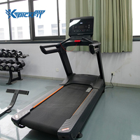 Caminadora Eléctrica Motorizada Comercial con Pantalla LED, Prueba de Frecuencia Cardíaca, Máquina para Correr de Alta Calidad para Gimnasio Profesional