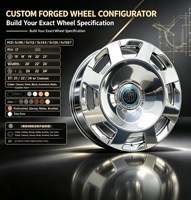 Jantes en alliage forgé chromées polies miroir, monobloc, aérodynamiques, pleine face, 20, 21, 22 pouces, 5x112, 5x120, pour Mercedes Maybach