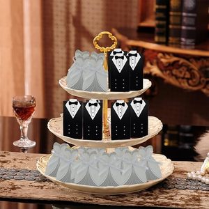 Vente en Gros Faveur Creative Dress & Tuxedo Mariée Bonbons Chocolat Cadeau Bonbonnière Cadeau Douche Nuptiale Décoration - Product Image 6