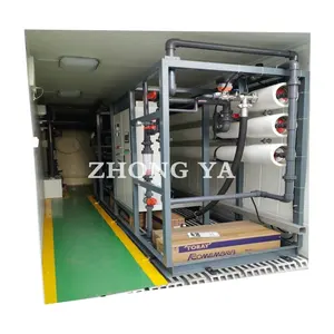 Modular Mode SWRO Sea Water Reverse Osmosis System New Seawater desalination plants enclosed in Container