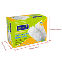 Dr. easy Plumeau en microfibre ultra-fine électrostatique pour dépoussiérage, absorbe la poussière dans les coins difficiles d'accès, nettoyage multifonction, 10 recharges