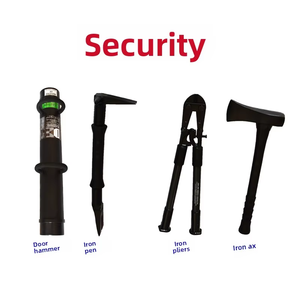 Kit d'outils d'entrée forcée manuels 4 pièces en alliage d'aluminium pour le sauvetage incendie - Product Image 3