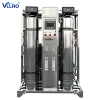 Filtro de Agua de Ósmosis Inversa Industrial de Acero Inoxidable de 500 LPH, Personalizado, de Bajo Costo Operativo, con Certificación CE, para Proyectos Gubernamentales