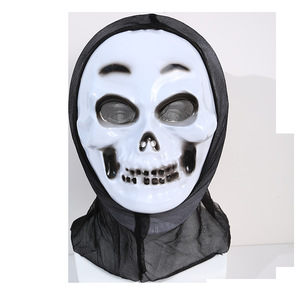 Masque de fantôme d'Halloween, visage hurlant, accessoire de costume d'horreur, masque de fête - Product Image 3