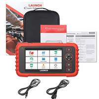 Launch CRP123X PLUS Soporte completo de diagnóstico del sistema OBD II 3 Función de reinicio Diagnóstico del automóvil Lector de código OBD Analizador del motor