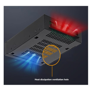 Boîtier d'extraction de disque dur tout métal Hot MB601VK-B PCIe 4.0 pour SSD <span class=keywords><strong>U</strong></span>.2 NVMe SATA SAS 2,5 pouces vers périphérique 3,5 pouces - Product Image 6