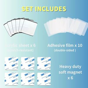Wholesale Supplier Reusable Magnetic Acrylic DIY <b>Fridge</b> <b>Magnet</b> <b>for</b> Refrigerator Decoration Souvenir Business - Product Image 2
