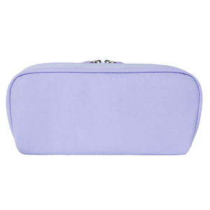 Custom Lavender Double Layer Large Capacity Pencil Case with Mesh Pocket, Aesthetic <b>School</b> Stationery Pouch for Girls, OEM Facto - Product Image 3