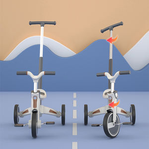 Purorigin OEM Triciclo para Niños 4 en 1 al por Mayor, Juguete Multifuncional Ligero, Patinete de Equilibrio de 3 Ruedas, Andador Plegable para Bebés - Product Image 3