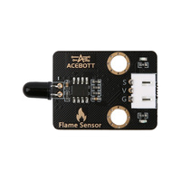 ACEBOTT OEM/ODM mendeteksi sumber api, modul komponen elektronik pemadam api Robot inframerah Sensor api IR UNTUK Arduino