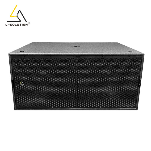 Lsolution Powerful Dual 18 Inch 4 Ohm 2600W Subwoofers Box Audio Sound Long Throw System Equipment Outdoor Stage Speaker
