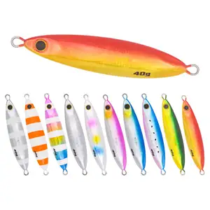 TUERBAI Venta caliente metal Speed jig señuelo Durable Ajustable lento jig señuelo metal Speed jigbait señuelo para el mar