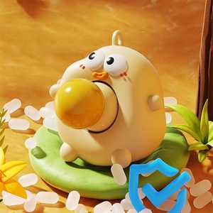 Meilleures ventes : Ensemble de jeu anti-stress en forme de pingouin pour enfants, jouet amusant et original qui souffle des bulles, idéal comme cadeau - Product Image 5