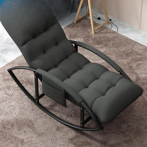 Modern Nordic Style Recliner Schaukel stuhl Balkon Home Leisure Adult Schlafzimmer Nap Sofa Lazy Living Room Chair - Product Image 3