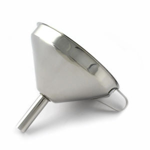 Corong kaleng mulut lebar baja tahan karat ekstra besar, Aksesori dapur tidak lengket - Product Image 1