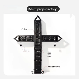 Équipement de Contrainte BDSM en Forme de Croix et Piliers pour Salle <span class=keywords><strong>d</strong></span>'Entraînement, Matériel de Torture, Jeux Érotiques, Mobilier Sexuel Hôtelier - Product Image 4