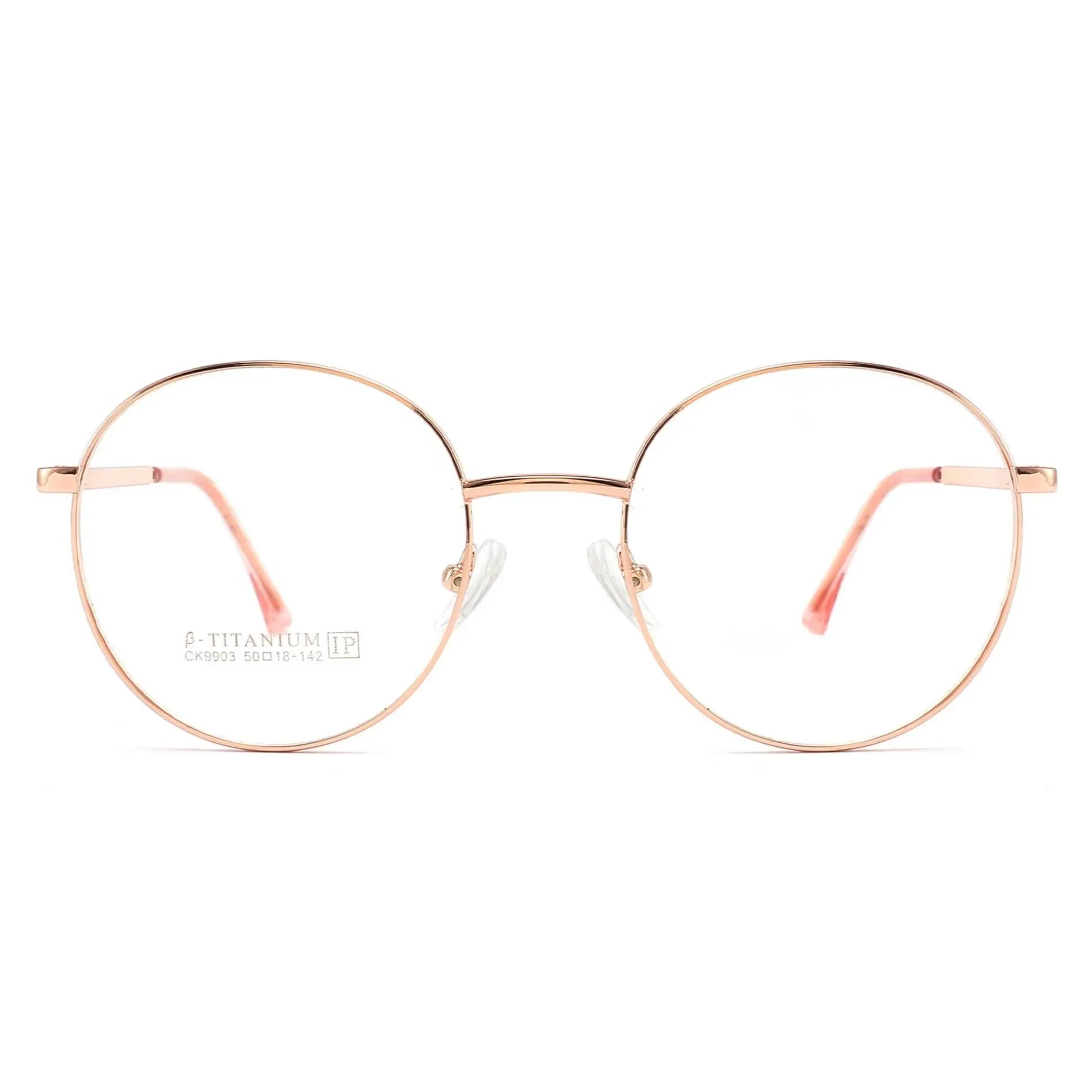 Round frame vintage glasses frame fashion slingshot high quality optical glasses frame male and female neutral