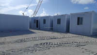 Maison de conteneur en acier portable préfabriquée de luxe Installation rapide à domicile Villa extérieure modulaire à faible coût