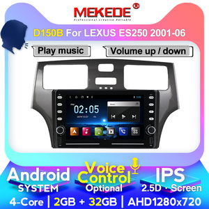 Mekede D150 Android 9 <span class=keywords><strong>Quad</strong></span> Core 2G + 32G Âm Thanh Xe Hơi Video DVD Player Cho Lexus ES250 ES300 ES330 01-06 Wifi GPS Đài Phát Thanh Stereo BT 4G - Product Image 5