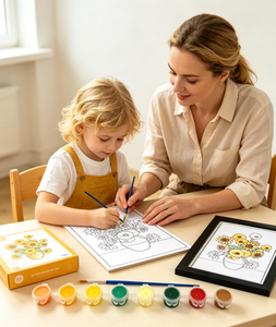 Kit Artistico in Velluto Fai-da-Te all'Ingrosso, Set Educativo per Bambini con Dipinto Famoso della Madonna di <span class=keywords><strong>Gioconda</strong></span>, Giocattolo Artigianale Fatto a Mano - Product Image 4